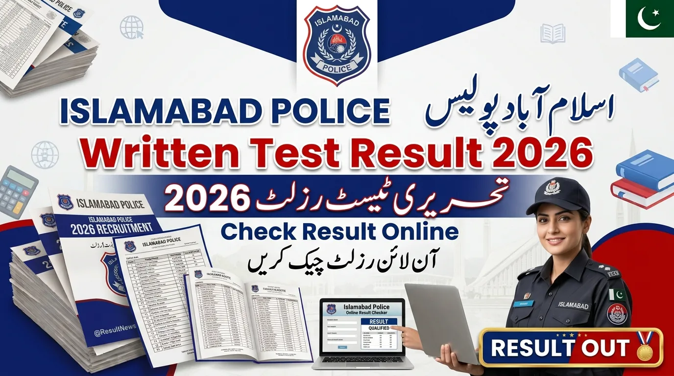 Islamabad Police Result