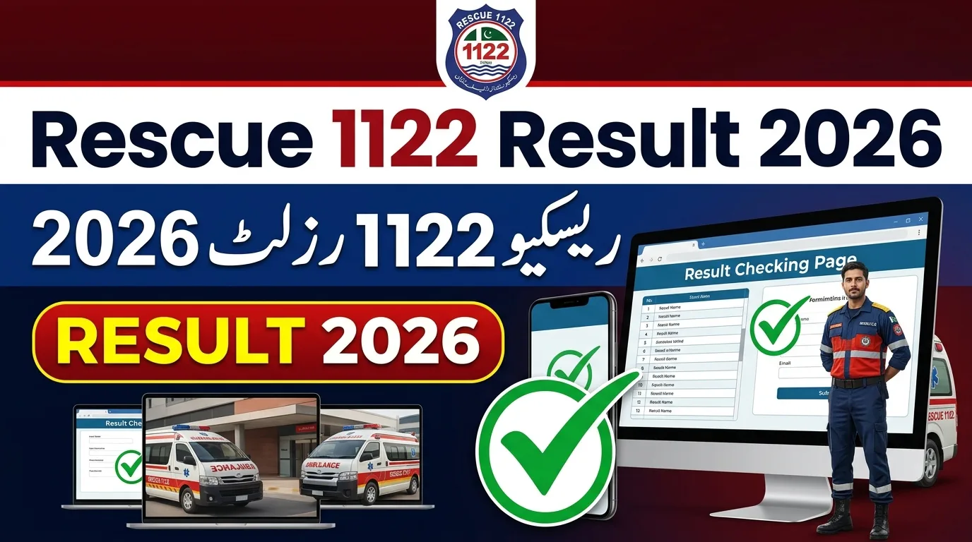 Rescue 1122 Result 2026 Check Online