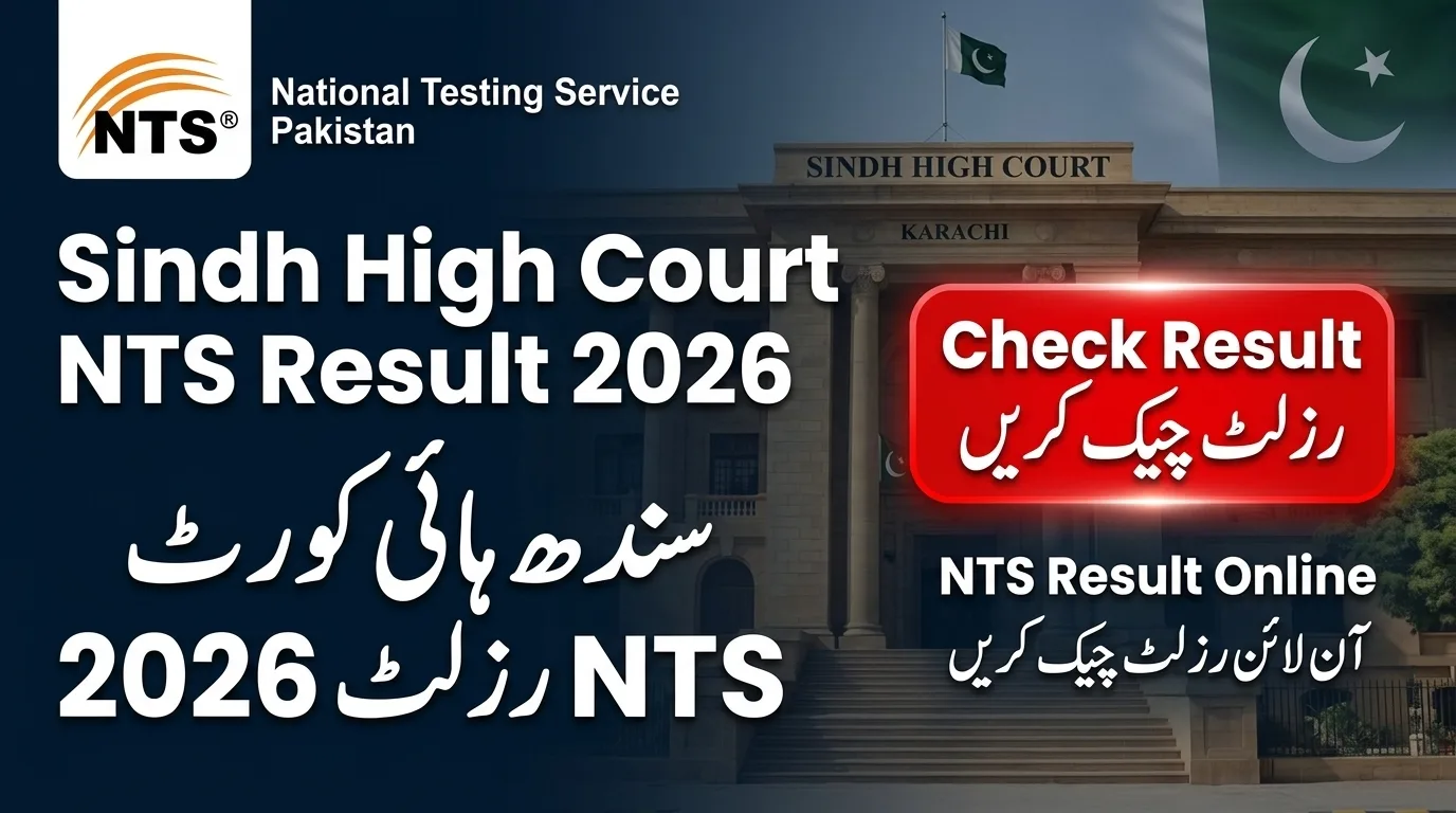 Sindh High Court NTS Result & Answer Keys